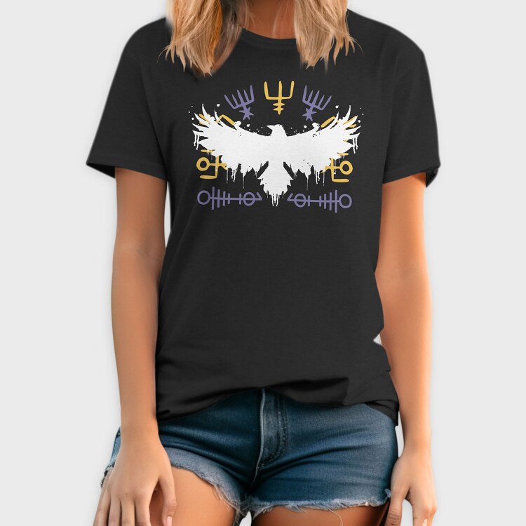 Raven Viking, Tricou Barbati (Unisex)