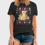 Cat With Gifts Ugly Sweater, Tricou Barbati (Unisex)