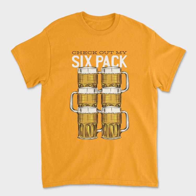 Beer Sixpack, Tricou Barbati (Unisex)
