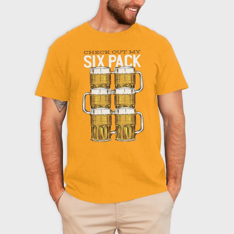 Beer Sixpack, Tricou Barbati (Unisex)