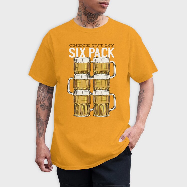 Beer Sixpack, Tricou Barbati (Unisex)