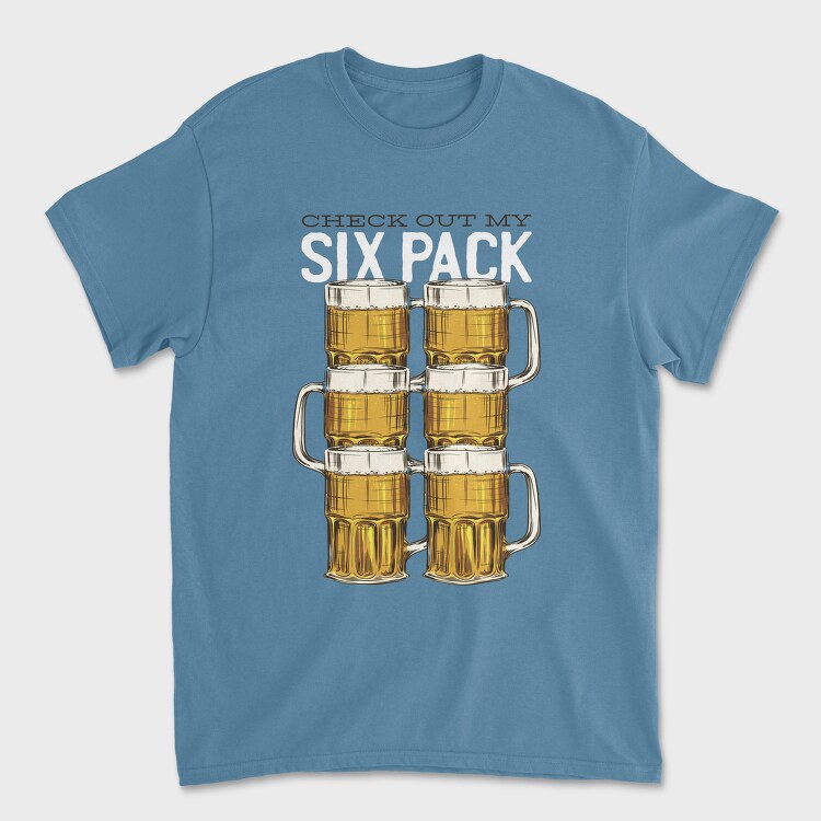 Beer Sixpack, Tricou Barbati (Unisex)