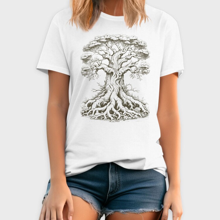 Old Tree, Tricou Barbati (Unisex)