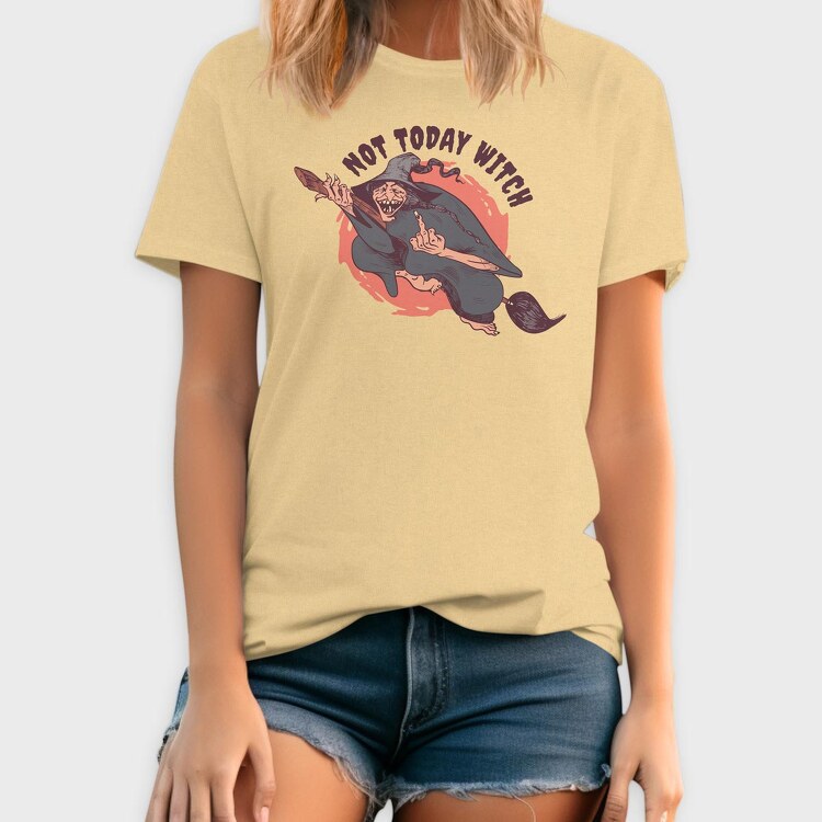Not Today Witch, Tricou Barbati (Unisex)