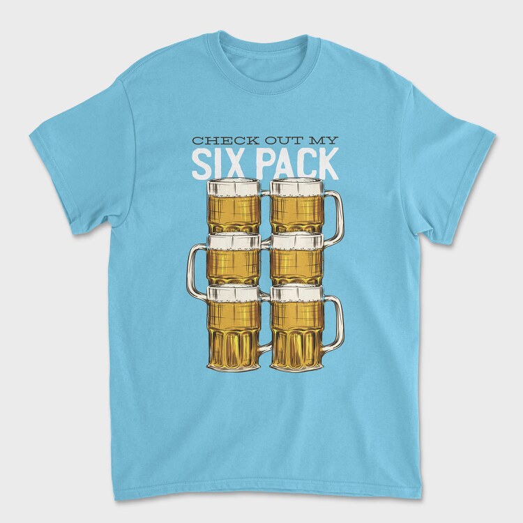 Beer Sixpack, Tricou Barbati (Unisex)