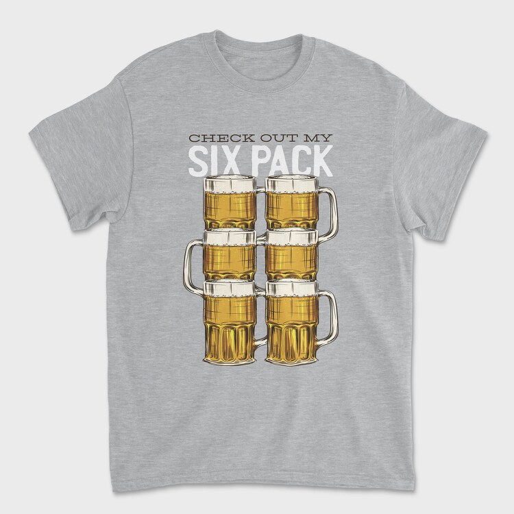Beer Sixpack, Tricou Barbati (Unisex)