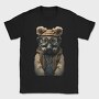 Gas Mask Teddy, Tricou Barbati (Unisex)
