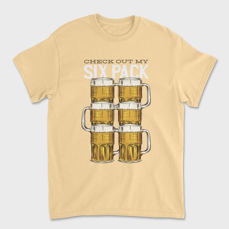 Beer Sixpack, Tricou Barbati (Unisex)