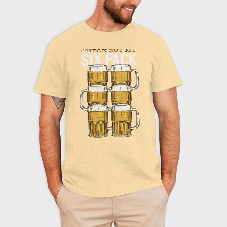 Beer Sixpack, Tricou Barbati (Unisex)