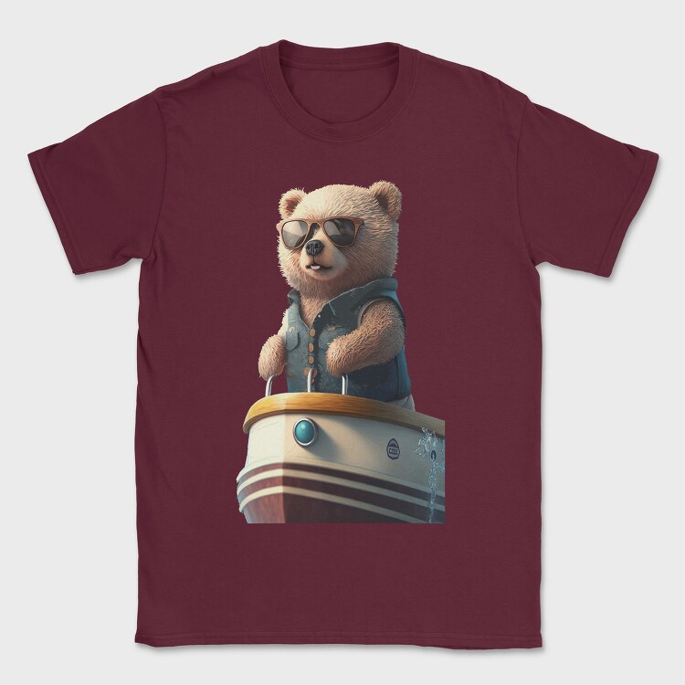 Skipper Teddy, Tricou Barbati (Unisex)
