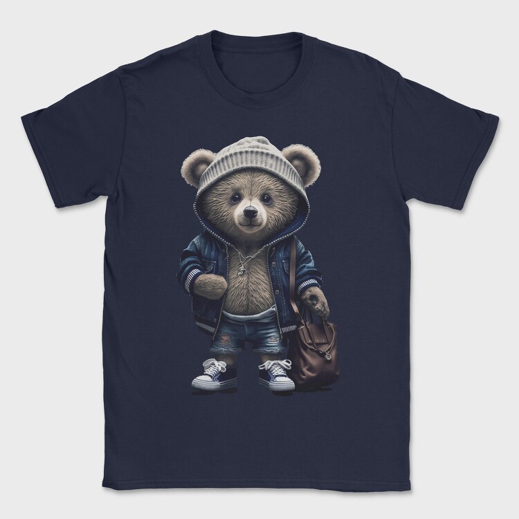 School Teddy Bear, Tricou Barbati (Unisex)