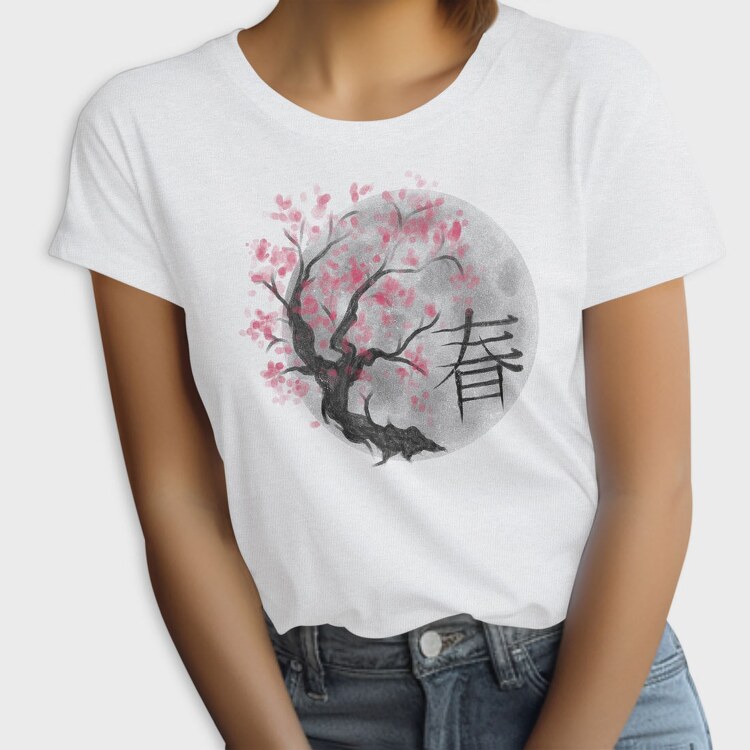 Japanese Spring, Tricou Femei