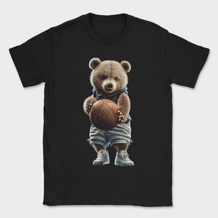 Basket Teddy, Tricou Barbati (Unisex)