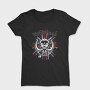 Usa Eagle Flag Splatter, Tricou Femei