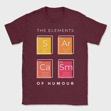 The Elements of Humour, Tricou Barbati (Unisex)