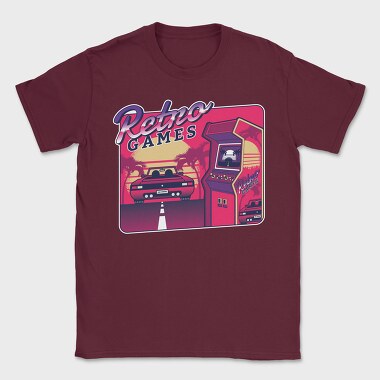 Retro Games, Tricou Barbati (Unisex)