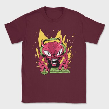 Demon Gamer, Tricou Barbati (Unisex)