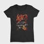 Slayer Flames Pentagram Eyes, Tricou Femei
