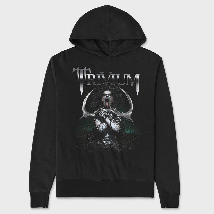 Trivium Skull Swords 3, Hanorac Oversize Barbati (Unisex)