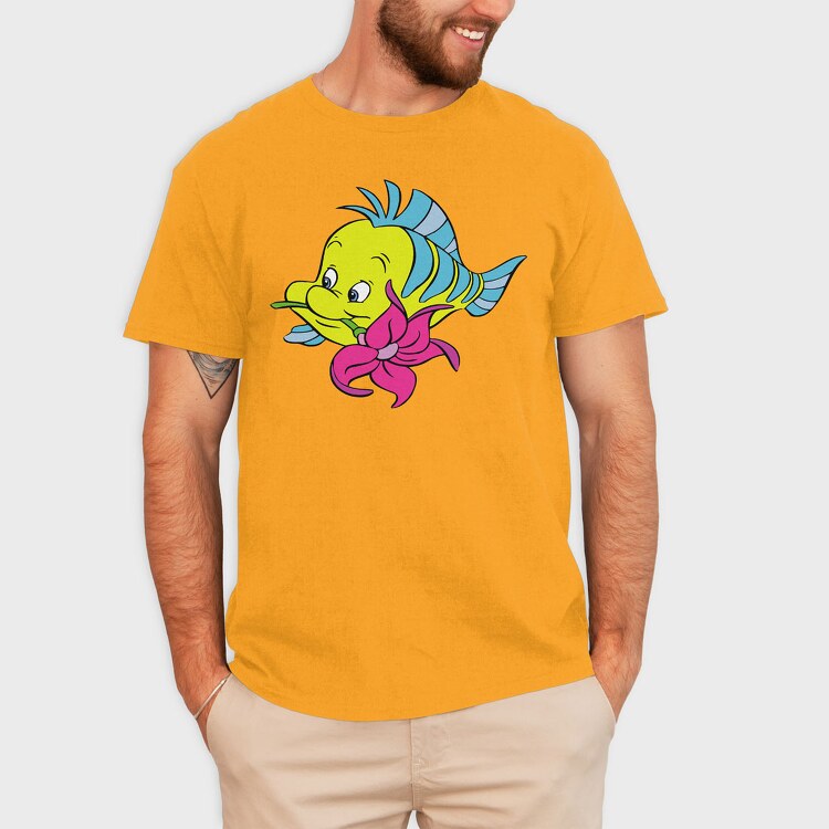 Cartoon Retro La Sirenta 5, Tricou Barbati (Unisex)