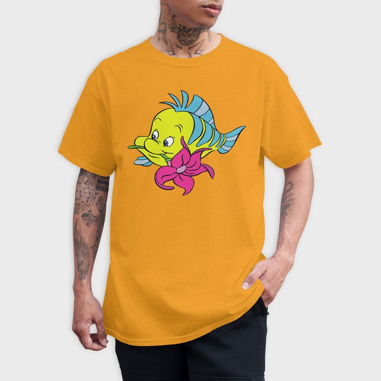 Cartoon Retro La Sirenta 5, Tricou Barbati (Unisex)