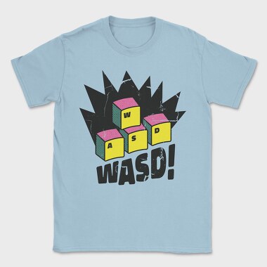 Wasd, Tricou Barbati (Unisex)