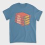 Eat Sleep Books Repeat, Tricou Barbati (Unisex)