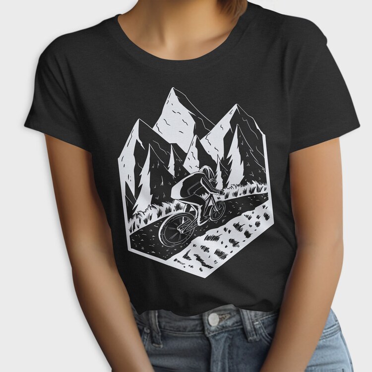 Mountain Biker, Tricou Femei