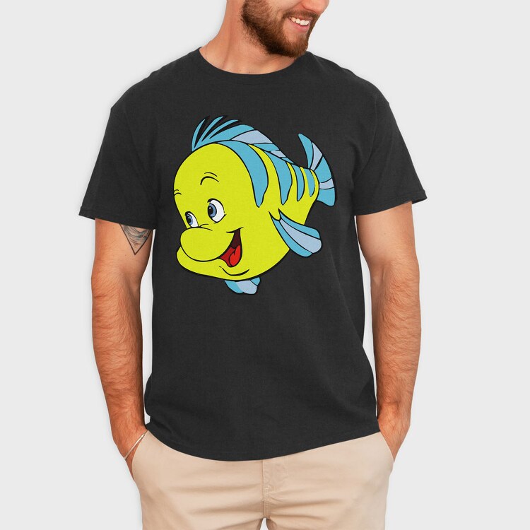 Cartoon Retro La Sirenta 6, Tricou Barbati (Unisex)