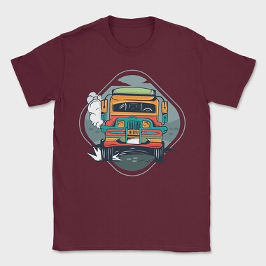Jeepney, Tricou Barbati (Unisex)