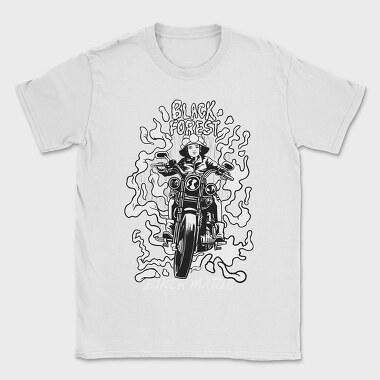 Biker Girl, Tricou Barbati (Unisex)