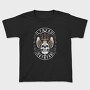 Lynnyrd Skynyrd Flames Flag Skull 2, Tricou Copii