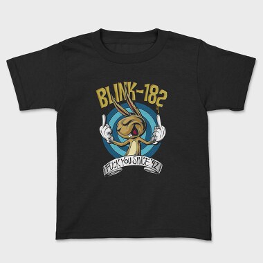 Bunny Eyes Flames 182 Funny Sarcastic, Tricou Copii