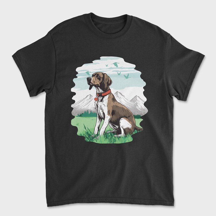 Hound Dog Mountains, Tricou Barbati (Unisex)