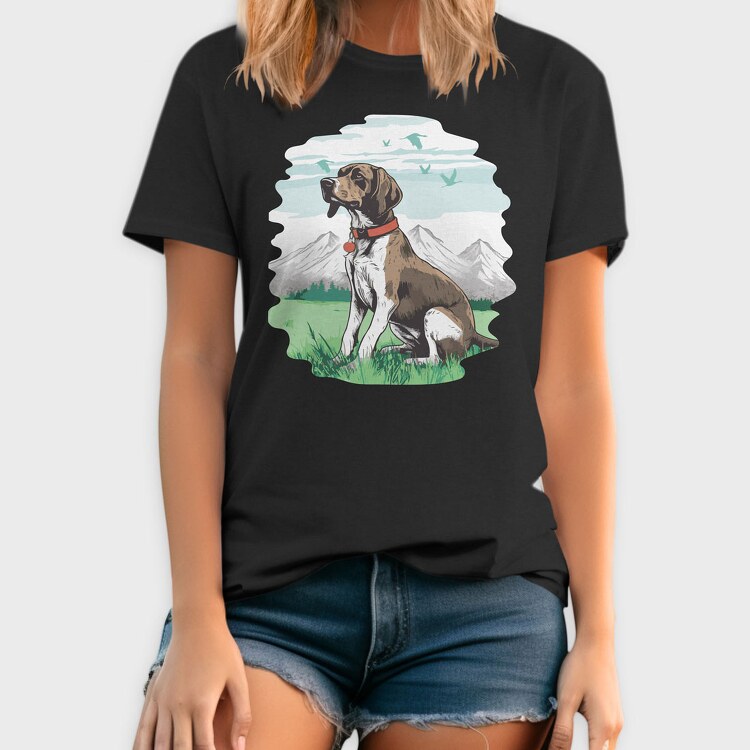 Hound Dog Mountains, Tricou Barbati (Unisex)