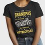 Real Graandpas Ride Motorcycles, Tricou Femei