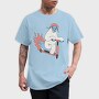 Yeti Scooter, Tricou Barbati (Unisex)