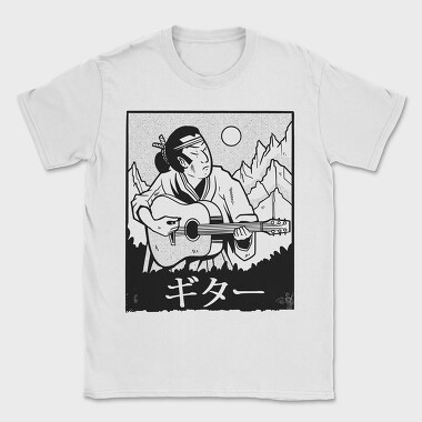Samurai PlayGuitar, Tricou Barbati (Unisex)
