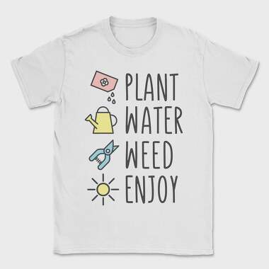 Enjoy Gardening, Tricou Barbati (Unisex)