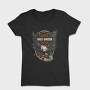 Harley Eagle Cycles Flag, Tricou Femei