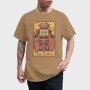 Pixelart Tarot Card the Robot, Tricou Barbati (Unisex)