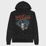 Harley Davidson Indian Eagle, Hanorac Oversize Barbati (Unisex)