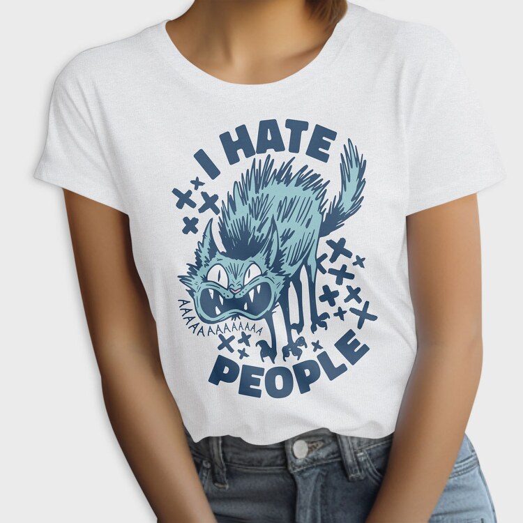 Cat I Hate People, Tricou Femei