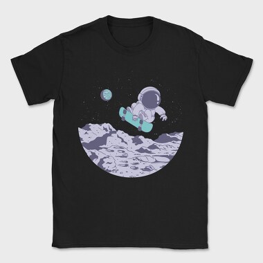 Skater Astronaut, Tricou Barbati (Unisex)