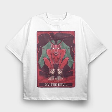 The Devil, Tricou Oversize Barbati (Unisex)