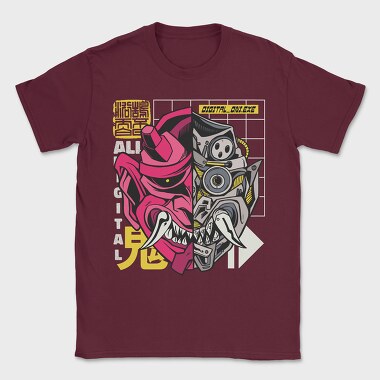 Cyber Oni, Tricou Barbati (Unisex)