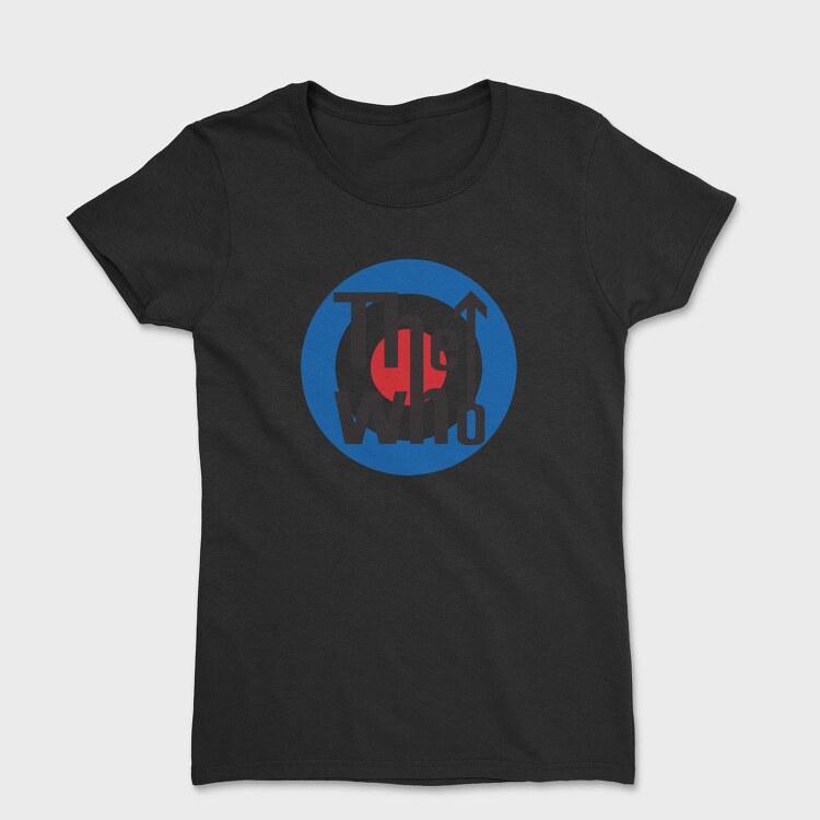 THE WHO Band logo Art, Tricou Femei