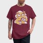 Coffee Cat, Tricou Barbati (Unisex)
