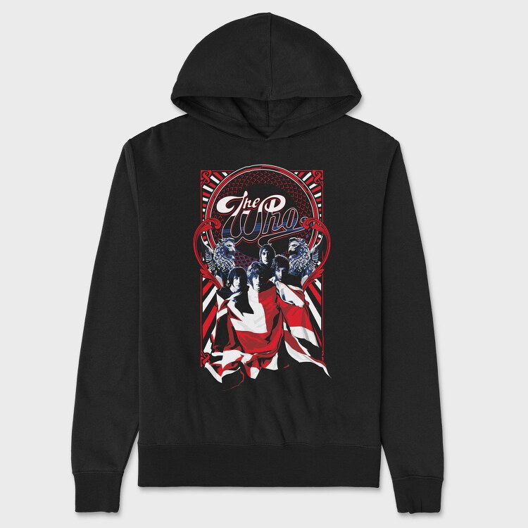 THE WHO, Hanorac Oversize Barbati (Unisex)