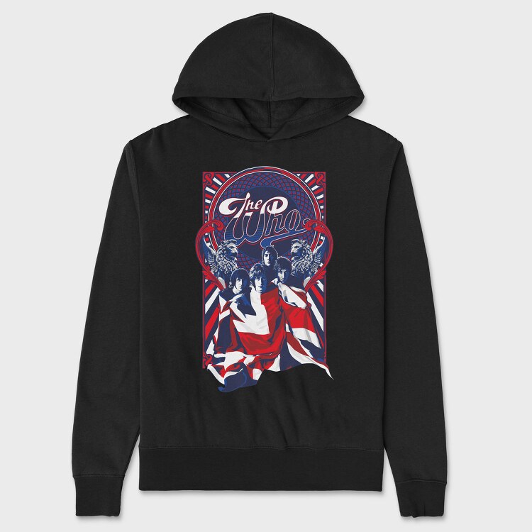 THE WHO Art1, Hanorac Oversize Barbati (Unisex)